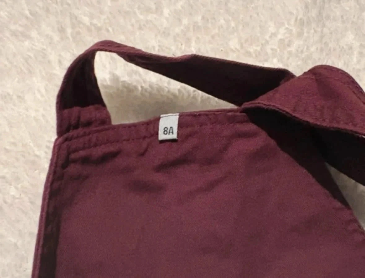 Vestido casulla granate talla 8 – photo 2